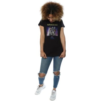 Beetlejuice Grey Classic Cotton T-Shirt - T-Shirt Beetlejuice Grey Classic Cotton T-Shirt - T-Shirt