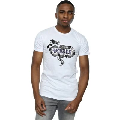Beetlejuice White 2X-Large Licensed T-Shirt - T-Shirt Beetlejuice White 2X-Large Licensed T-Shirt - T-Shirt