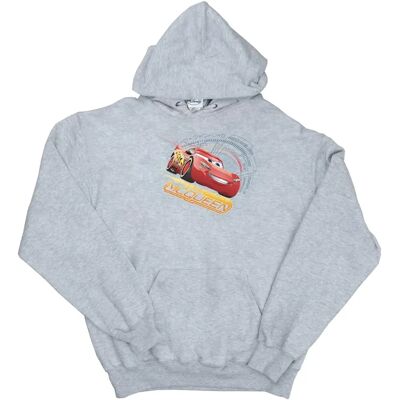 Disney Lightning McQueen Grey Hoodie - Hooded Sweater Disney Lightning McQueen Grey Hoodie - Hooded Sweater