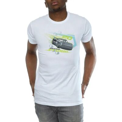 Disney Jackson Storm Weiß Baumwoll-T-Shirt - Herrenbekleidung Disney Jackson Storm Weiß Baumwoll-T-Shirt - Herrenbekleidung