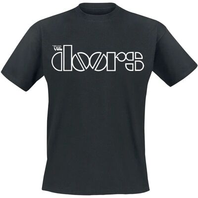The Doors Warp Lyhythihainen T-Paita - Miehet - Musta The Doors Warp Lyhythihainen T-Paita - Miehet - Musta