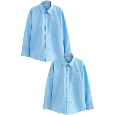 Next - Langarm-Schulhemden 2er-Pack - 3-17 Jahre - Shirt Next - Langarm-Schulhemden 2er-Pack - 3-17 Jahre - Shirt