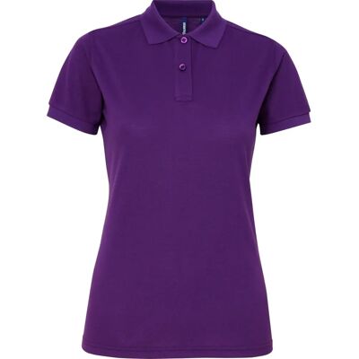 Asquith & Fox Paarse M Korte Mouwen Polo - Polo Shirt Asquith & Fox Paarse M Korte Mouwen Polo - Polo Shirt