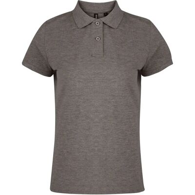 Asquith & Fox Lichtgrijs Kort Mouw Polo - Polo Shirt Asquith & Fox Lichtgrijs Kort Mouw Polo - Polo Shirt