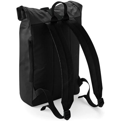 Bagbase Tarp Waterproof Roll-Top Backpack - Black - Backpack Bagbase Tarp Waterproof Roll-Top Backpack - Black - Backpack