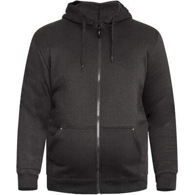 Duke D555 Rockford Cantor Heavyweight Kingsize Hooded Sweatshirt - Black Duke D555 Rockford Cantor Heavyweight Kingsize Hooded Sweatshirt - Black