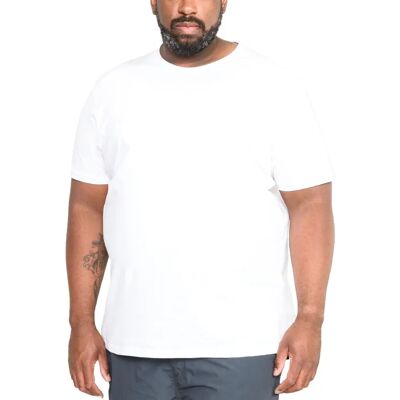 Duke D555 White Crew Neck T-Shirt - 6XL - Men’s Kingsize Duke D555 White Crew Neck T-Shirt - 6XL - Men’s Kingsize
