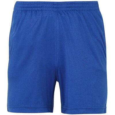AWDis Just Cool Kids Sports Shorts - Blue 7/8 Years AWDis Just Cool Kids Sports Shorts - Blue 7/8 Years