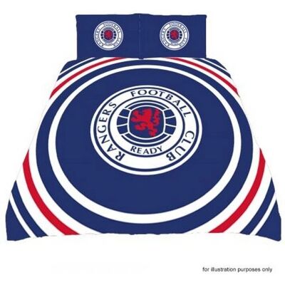 Rangers FC Official Football Crest Reversible Duvet Set - Duvet and Pillow Rangers FC Official Football Crest Reversible Duvet Set - Duvet and Pillow