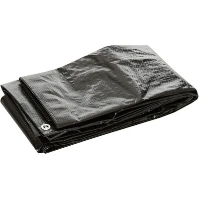 Trespass Unisex Faulken Grande Telo di Polietilene - Nero - Telo da terra Trespass Unisex Faulken Grande Telo di Polietilene - Nero - Telo da terra