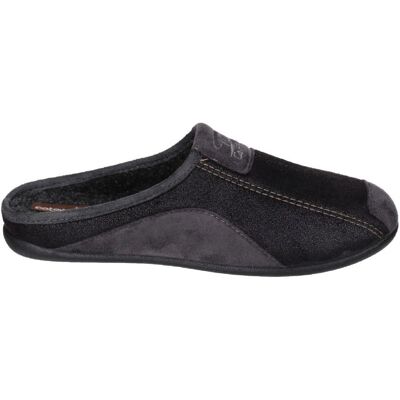 Cotswold Westwell Slip On Mule Slippers - Black - Shoe Cotswold Westwell Slip On Mule Slippers - Black - Shoe