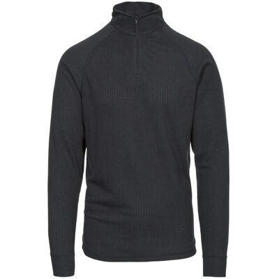 Trespass Wise360 Camiseta base unissex preta Trespass Wise360 Camiseta base unissex preta