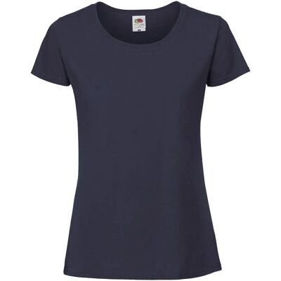 Fruit Of The Loom Navy 2XL T-shirt - Womens Fit Fruit Of The Loom Navy 2XL T-shirt - Womens Fit