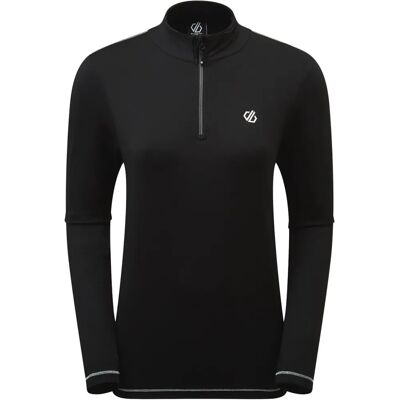 Dare 2b Black Lowline II Stretch Half Zip Midlayer Dare 2b Black Lowline II Stretch Half Zip Midlayer