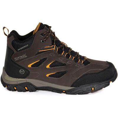Regatta Mens Holocombe IEP Mid Isotex Waterproof Walking Boots - Walking Boots Regatta Mens Holocombe IEP Mid Isotex Waterproof Walking Boots - Walking Boots