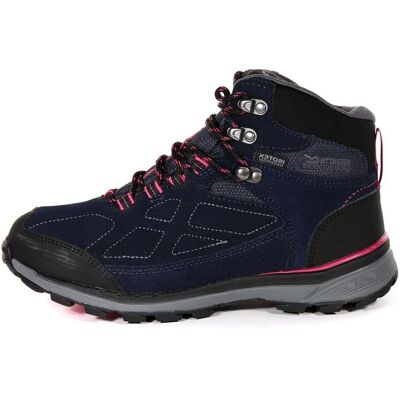 Bottes de Randonnée Imperméables en Suède Respirantes pour Femmes Regatta Navy/Duchess Pink - Bottes de Randonnée - Publicité Bottes de Randonnée Imperméables en Suède Respirantes pour Femmes Regatta Navy/Duchess Pink - Bottes de Randonnée - Publicité
