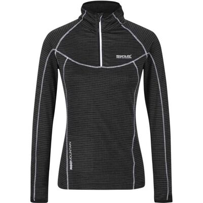 Regatta Yonder Half Zip Long Sleeve Moisture Wicking Top - Long Sleeve Active Fleece Regatta Yonder Half Zip Long Sleeve Moisture Wicking Top - Long Sleeve Active Fleece