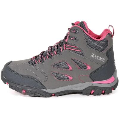 Regatta Kids Holcombe IEP Mid Waterproof Hiking Boots - Kids' Shoes Regatta Kids Holcombe IEP Mid Waterproof Hiking Boots - Kids' Shoes