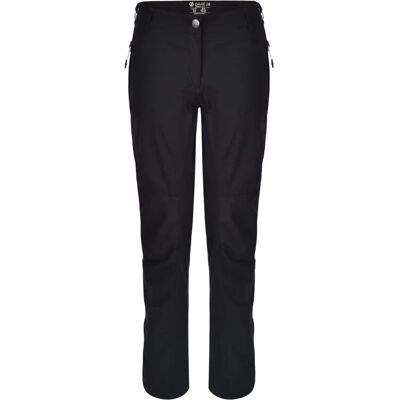 Pantalones de senderismo impermeables negros para mujer Dare 2b Melodic II Pantalones de senderismo impermeables negros para mujer Dare 2b Melodic II