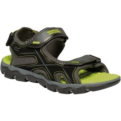 Regatta Kota Drift Sandals - Briar Grey/Lime Punch Regatta Kota Drift Sandals - Briar Grey/Lime Punch