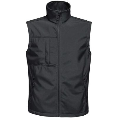 Gilet Softshell Octagon II de Regatta Professional - Body Warmer Imperméable Noir 4XL - Publicité Gilet Softshell Octagon II de Regatta Professional - Body Warmer Imperméable Noir 4XL - Publicité