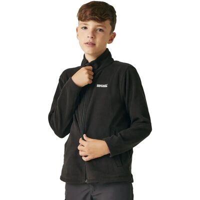 Regatta Kids King II Lichtgewicht Fleece Jas - Zwart - 14Y Regatta Kids King II Lichtgewicht Fleece Jas - Zwart - 14Y