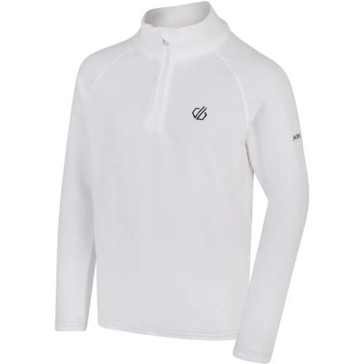 Dare 2b - Barns fleece med halv dragkedja vit - 7-8 år Dare 2b - Barns fleece med halv dragkedja vit - 7-8 år