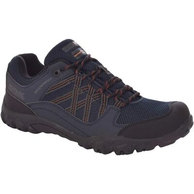 Regatta Chaussures de marche imperméables et respirantes pour hommes Edgepoint III Marine - Chaussures Regatta Chaussures de marche imperméables et respirantes pour hommes Edgepoint III Marine - Chaussures