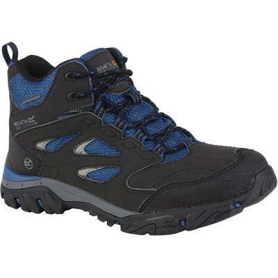 Regatta Holcombe IEP Mid Waterdichte Wandelschoenen - Asch/Blauw Opal Regatta Holcombe IEP Mid Waterdichte Wandelschoenen - Asch/Blauw Opal