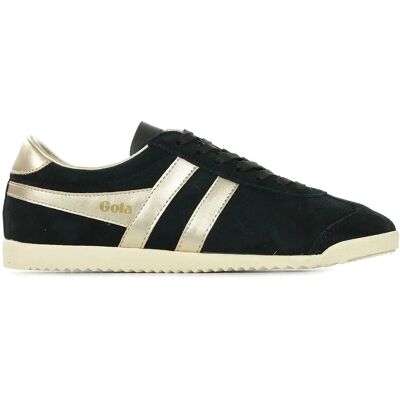 Gola Bullet Pearl Black Gold Casual Trainers - Shoe Gola Bullet Pearl Black Gold Casual Trainers - Shoe