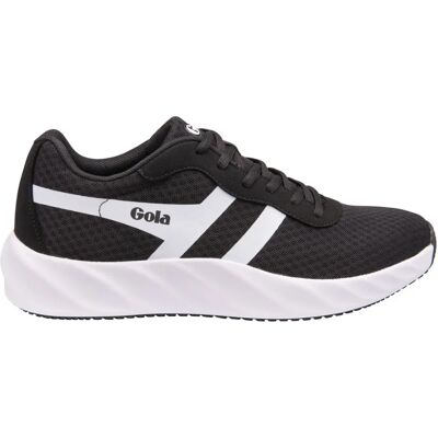 Gola Draken Mesh Cushioned Running Trainers - Black - Running Shoes Gola Draken Mesh Cushioned Running Trainers - Black - Running Shoes