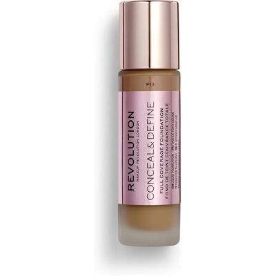 Revolution Beauty Conceal & Define Corrector - Volledige dekking, Lichtgewicht - C14 Donker Revolution Beauty Conceal & Define Corrector - Volledige dekking, Lichtgewicht - C14 Donker