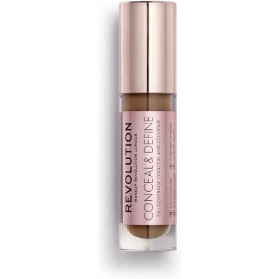 Makeup Revolution Conceal & Define - 25 nyanser - Concealer för fet hud Makeup Revolution Conceal & Define - 25 nyanser - Concealer för fet hud