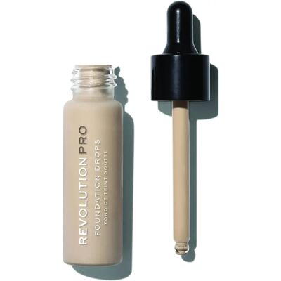Revolution PRO Foundation Drops - Fond de Teint Liquide F2 - Publicité Revolution PRO Foundation Drops - Fond de Teint Liquide F2 - Publicité