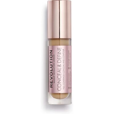 Makeup Revolution Conceal & Define C 10,5 Anti-cernes - Corrector liquide - Publicité Makeup Revolution Conceal & Define C 10,5 Anti-cernes - Corrector liquide - Publicité