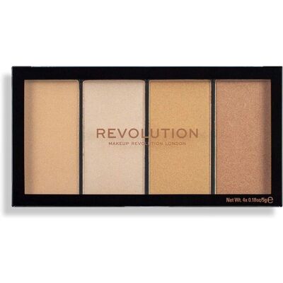 Re-loaded Rozjasňovačová paleta Makeup Revolution London - Luster Lights Warm Re-loaded Rozjasňovačová paleta Makeup Revolution London - Luster Lights Warm