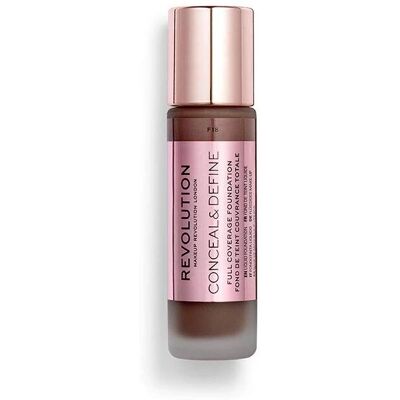 Makeup Revolution F18 - Conceal & Define Foundation - Verschiedene Töne Makeup Revolution F18 - Conceal & Define Foundation - Verschiedene Töne