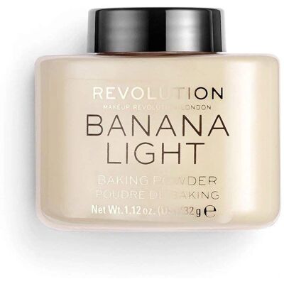 Poudre à lever Makeup Revolution London Banana Light - Poudre libre pour la peau - 32g - Publicité Poudre à lever Makeup Revolution London Banana Light - Poudre libre pour la peau - 32g - Publicité