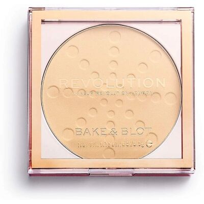 Makeup Revolution Banan Bake & Blot Pudder - Pudder Makeup Revolution Banan Bake & Blot Pudder - Pudder