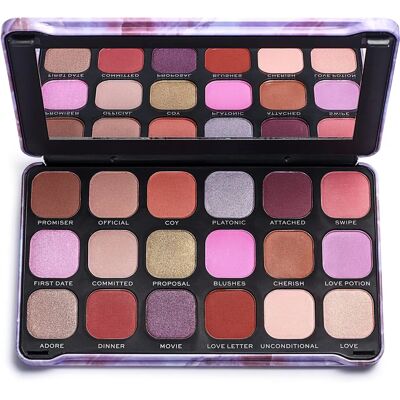 Makeup Revolution Ubegrænset Kærlighed Øjenskyggepalette - Øjenskyggepalette Makeup Revolution Ubegrænset Kærlighed Øjenskyggepalette - Øjenskyggepalette
