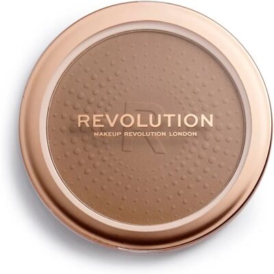 Makeup Revolution Mega Bronzer - Κρύο - Πούδρα Προσώπου 15g Makeup Revolution Mega Bronzer - Κρύο - Πούδρα Προσώπου 15g