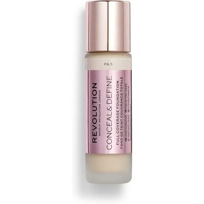 Makeup Revolution Conceal & Define F6.5 Fond de Teint - Haute couvrance - Publicité Makeup Revolution Conceal & Define F6.5 Fond de Teint - Haute couvrance - Publicité