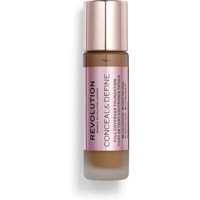 Makeup Revolution F13.7 Dark Foundation - Full Coverage Makeup Revolution F13.7 Dark Foundation - Full Coverage