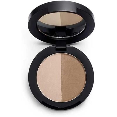 Makeup Revolution - Duo Brow Powder - Mittleres Braun Makeup Revolution - Duo Brow Powder - Mittleres Braun