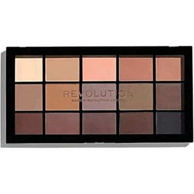 Makeup Revolution Basic Mattes 15 Παλέτα σκιών ματιών - Παλέτα σκιών ματιών Makeup Revolution Basic Mattes 15 Παλέτα σκιών ματιών - Παλέτα σκιών ματιών