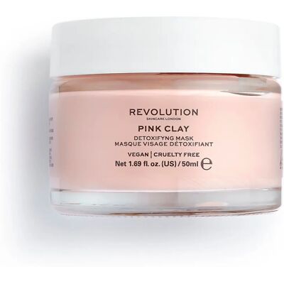 Revolution Skincare Pink Clay Detox Face Mask (50ml) Revolution Skincare Pink Clay Detox Face Mask (50ml)