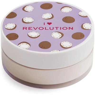 Makeup Revolution - Kókusz szabadon száradó sütőpor 22 g Makeup Revolution - Kókusz szabadon száradó sütőpor 22 g