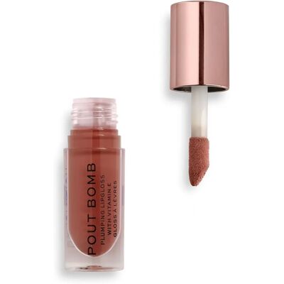 Makeup Revolution Pout Bomb Plumping Lip Gloss - Cookie - Gloss à lèvres Makeup Revolution Pout Bomb Plumping Lip Gloss - Cookie - Gloss à lèvres