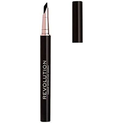 Makeup Revolution Black Flick And Go Eyeliner - 1.2ml Makeup Revolution Black Flick And Go Eyeliner - 1.2ml