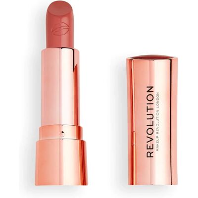 Makeup Revolution Satin Kiss Rouge à Lèvres - Icon - Velours, Nude, Orange - Publicité Makeup Revolution Satin Kiss Rouge à Lèvres - Icon - Velours, Nude, Orange - Publicité